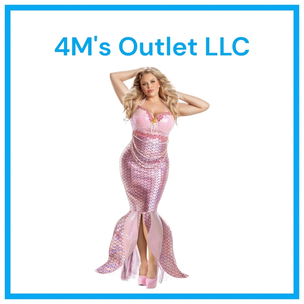 Pink Mermaid Costume